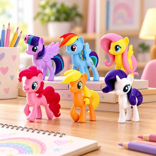 6er set little pony - 6er,